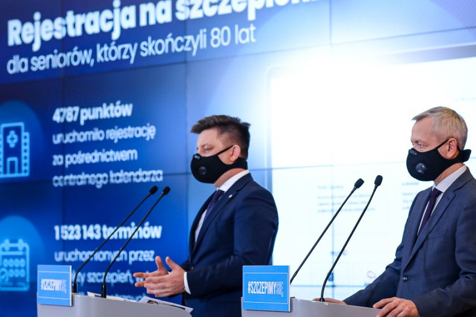 Fot. Kancelaria Premiera/Twitter Ruszył system rejestracji i zgłaszania się na szczepienia. Nie obyło się bez problemów
