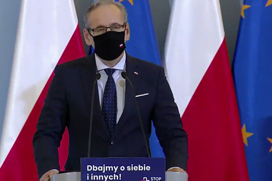 - Pod względem zabezpieczenia drugiej dawki jesteśmy bezpieczni - zapewniał Adam Niedzielski. Fot. Twitter/MZ Minister zdrowia: druga dawka szczepionki jest zabezpieczona, za opóźnienia przepraszam