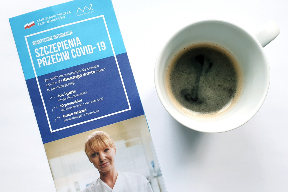 Strażacy wesprą realizację Narodowego Programu Szczepień przeciwko COVID-19 informując o możliwości szczepienia. Fot. Katarzyna Gubała/PTWP 10 mln ulotek o szczepieniach przeciw Covid-19 jest gotowych, dostarczą je m.in. strażacy