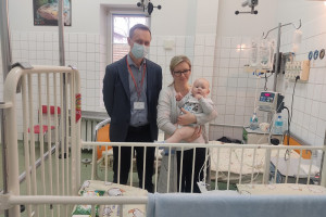 Chirudzy w Zielonej Górze zoperowali noworodka z ciężką postacią choroby Hirschsprunga