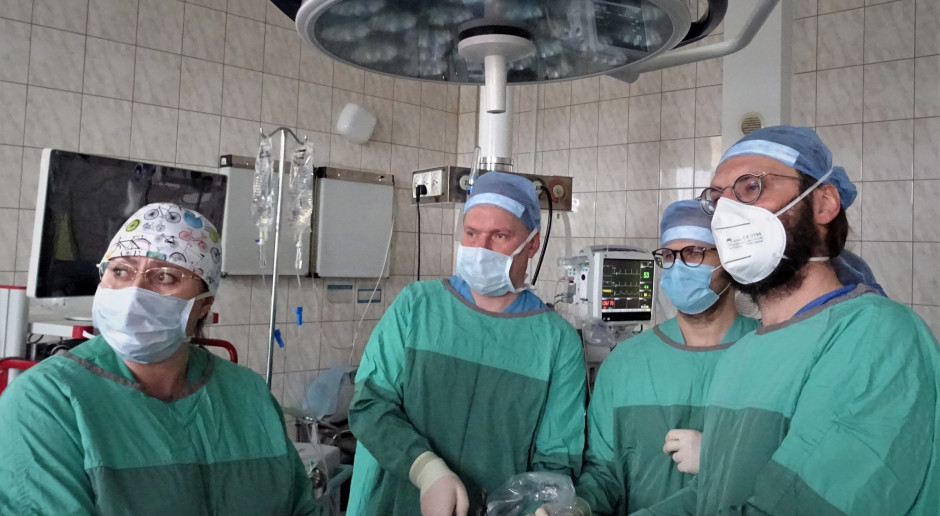 Gliwice: w tym szpitalu mimo epidemii wykonano 100 operacji laparoskopowych