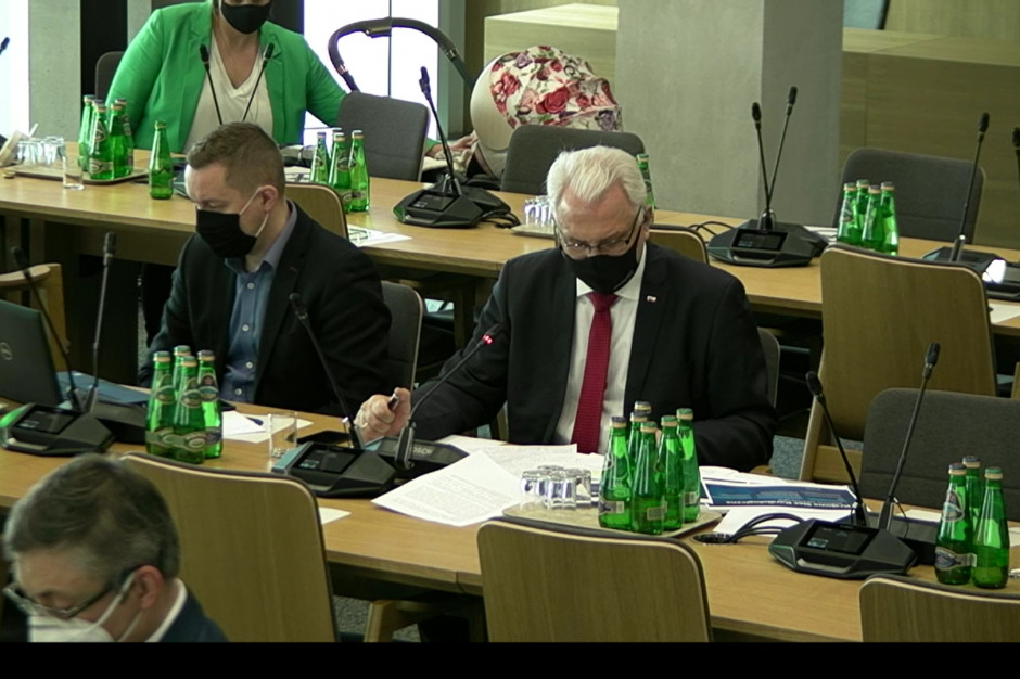 Na zdj. Waldemar Kraska, wiceminister zdrowia. Fot. PTWP/screen Kardiologia w czasie epidemii Covid-19. Wiceminister o planach resortu zdrowia