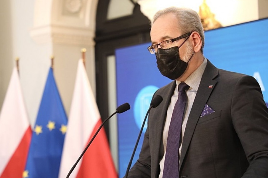 Mamy 26,5 tys. zajętych łóżek covidowych - powiedział Adam Niedzielski. Fot. Twitter/MZ Niedzielski: niemal 30 tys. zakażeń koronawirusem i nadal dodatnia dynamika