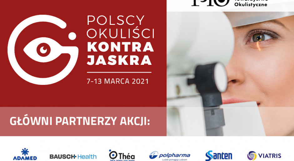 "Polscy okuliści kontra jaskra": rusza akcja bezpłatnych badań przesiewowych