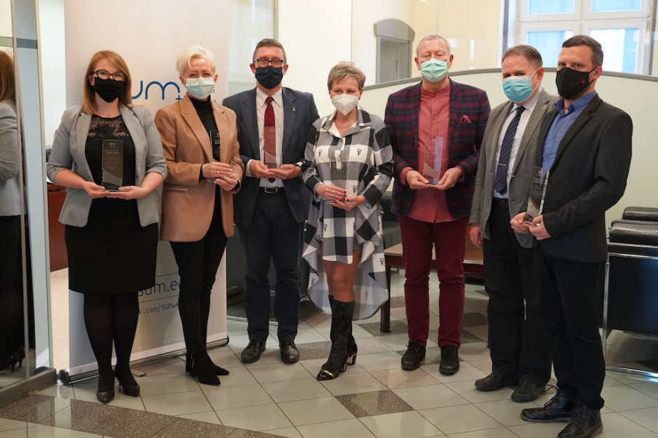 Tegoroczni laureaci Konkursu Najlepszy Dydaktyk Śląskiego Uniwersytetu Medycznego; FOT. SUM Konkurs SUM: wybrano najlepszych dydaktyków i wykładowców przyjaznych studentom