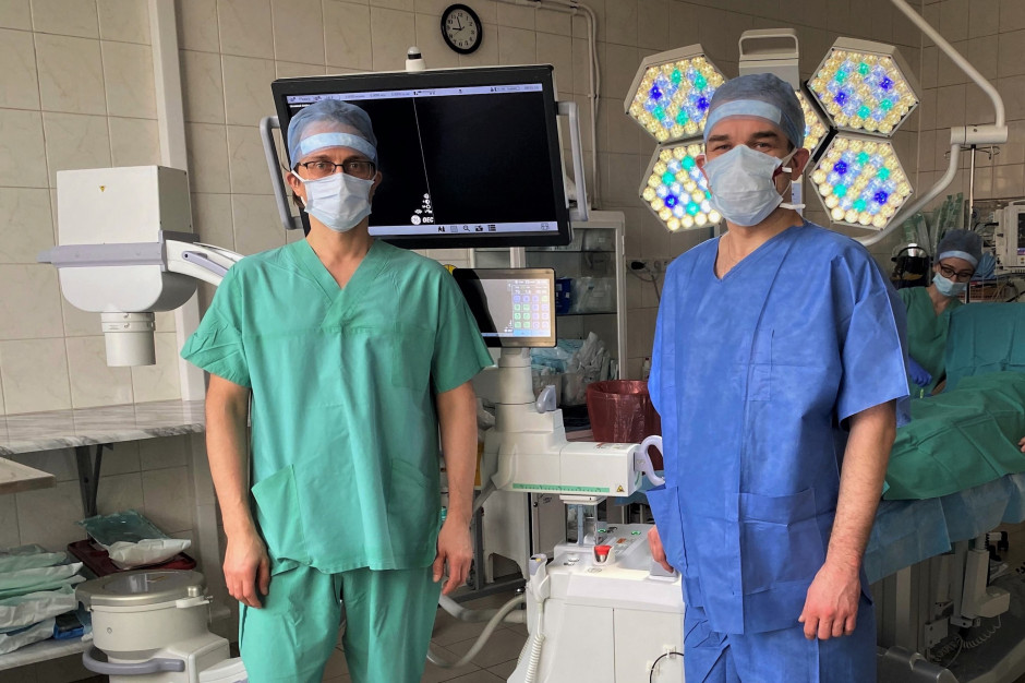 Chirurdzy z Gliwic zoperowali w ten sposób pierwszego pacjenta. Fot. Szpital Miejski nr 4 w Gliwicach Gliwice: dzieci po skomplikowanych złamaniach szybciej wrócą do sprawności
