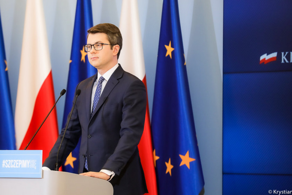 Piotr Müller, rzecznik rządu. Fot. Archiwum Kto stał za dymisją szefa pomorskiego sanepidu