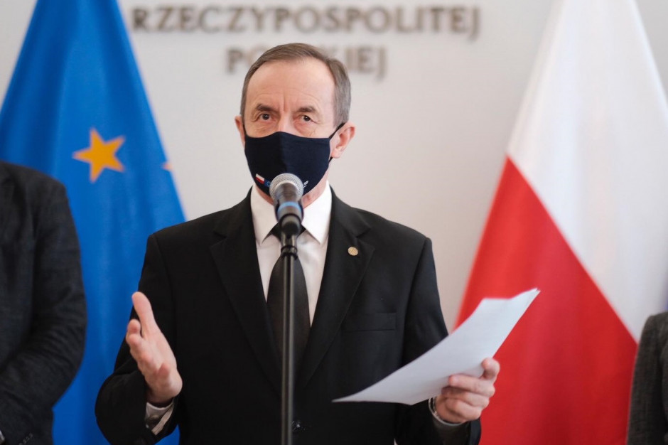 Marszałek Tomasz Grodzki. Fot. Senat RP/Twitter Grodzki: ten lockdown jest zasadny, ale zarządzanie pandemią jest polityczne