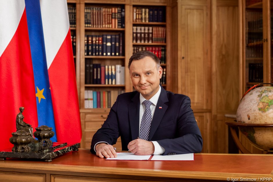 Fot. Kancelaria Prezydenta/Twitter Prezydent Duda o tym, którą szczepionką dałby się teraz zaszczepić
