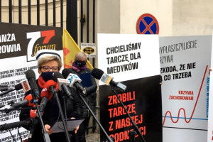 Krystyna Ptok: w szpitalach ani pacjenci, ani pracownicy nie są bezpieczni