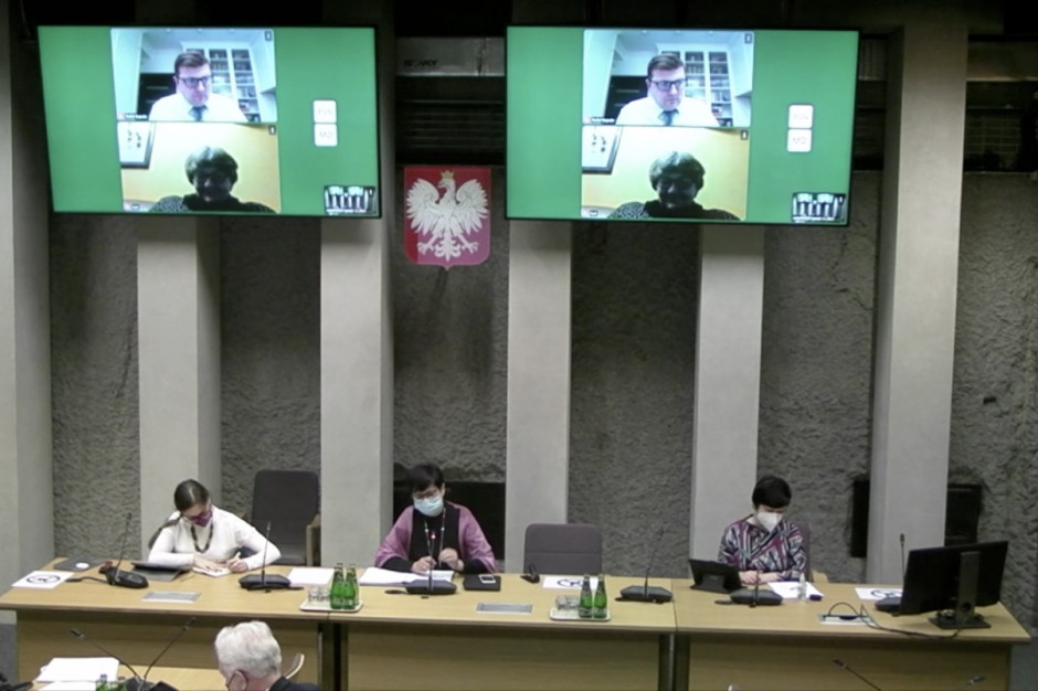 Posiedzenie sejmowej komisji polityki senioralnej ; FOT. Screen/PTWP Sejm: komisja polityki senioralnej o dostępie osób starszych do lekarzy w pandemii - retransmisja