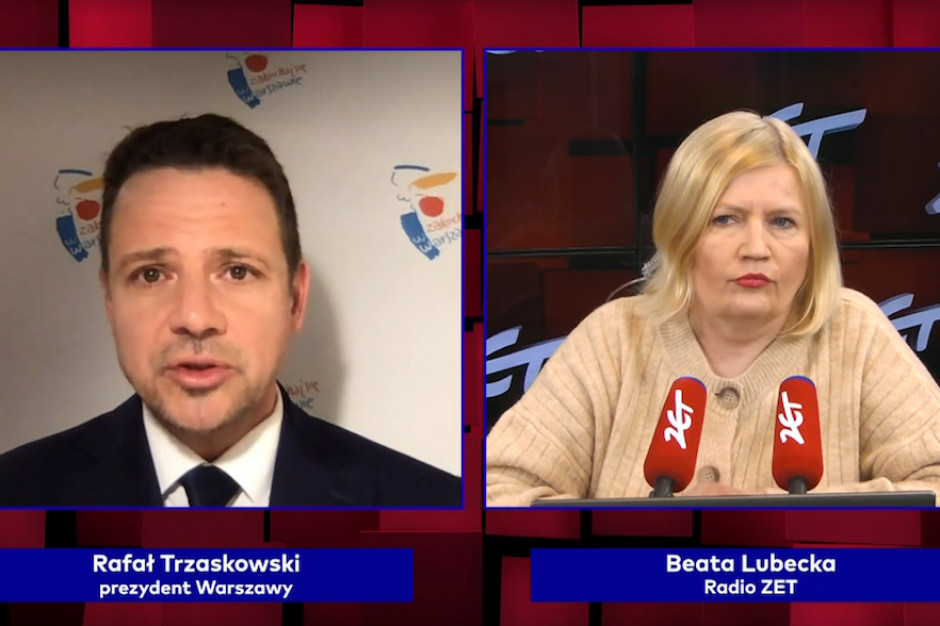 Potrzebna jest współpraca ze stroną rządzącą - mówił Rafał Trzaskowski Fot. FB Trzaskowski o punktach masowych szczepień w Warszawie: chaos trwa