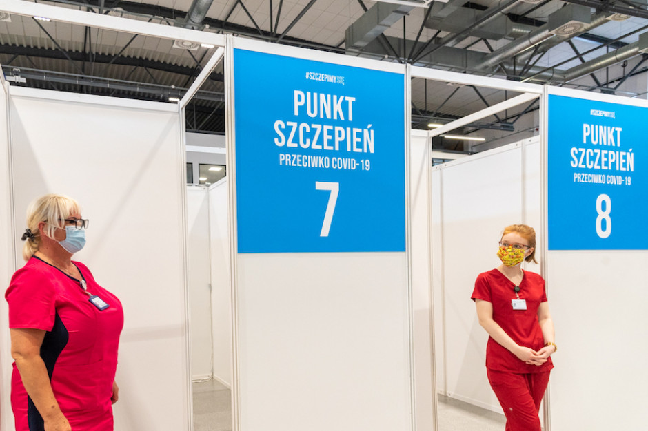 Na Pomorzu jest w sumie ponad 400 punktów szczepień. Fot.: Pomorski Urząd Wojewódzki w Gdańsku Pomorskie liderem szczepień przeciw COVID-19