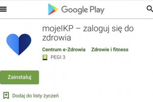 Aplikacja mojeIKP teraz również na Androida - informuje minister zdrowia