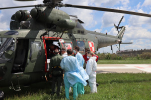 Opole: z mobilnym ECMO Sokołem polecieli po pacjenta