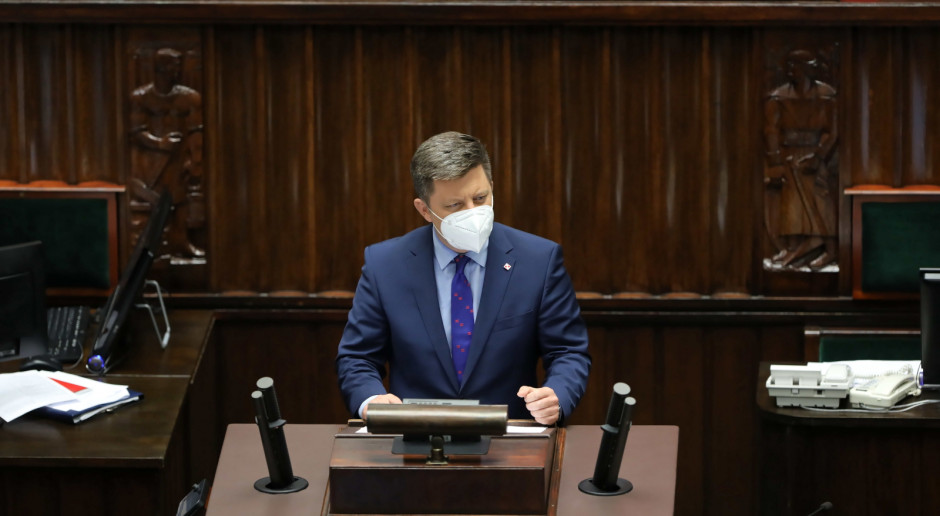 Michał Dworczyk/ PAP/Wojciech Olkuśnik Dworczyk przyznał: zainteresowanie szczepieniami spadło. Wyzwaniem dla rządu jest przekonanie nieprzekonanych