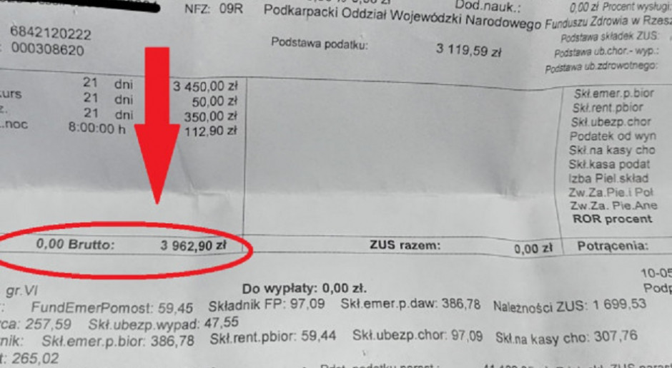 Pokazała pasek z wypłaty. "Tak świetnie zarabia pielęgniarka w Polsce". Będziecie w szoku