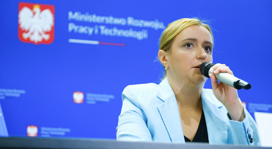 Wiceminister rozwoju, pracy i technologii Olga Semeniuk Fot. PAP/Mateusz Marek Zmiana czasu. Ministerstwo wydało oficjalne dementi