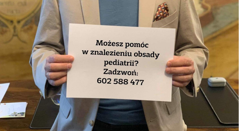 Prezydent Zamościa apeluje na Facebooku: "Możesz pomóc w znalezieniu obsady pediatrii? Zadzwoń"