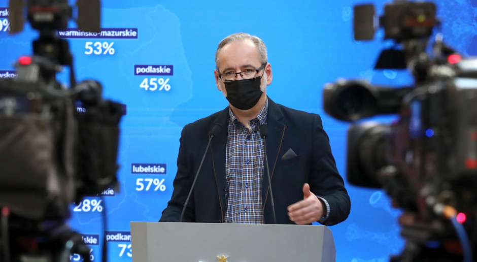 Minister zdrowia Adam Niedzielski, fot. PAP/Tomasz Gzell Ustawa ws. weryfikacji covidowej. Minister zdrowia podał, dlaczego jest taka ważna