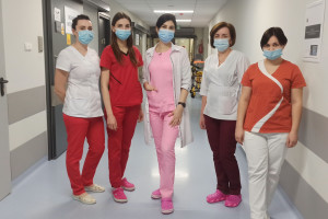 Medycy z Ukrainy szkolą się w katowickim szpitalu. 