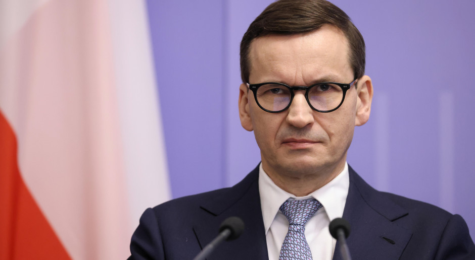 Prezes Rady Ministrów Mateusz Morawiecki. Fot. PAP/Leszek Szymański Premier otworzył pierwszą Radę ds. COVID-19. "Fundamentalne znaczenie dla służby zdrowia"