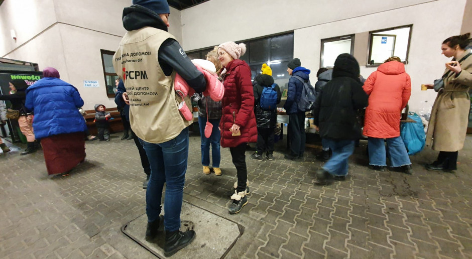 PCPM ewakuuje ludność cywilną z Ukrainy. "Są zmęczeni, będą potrzebowali pomocy psychologicznej"