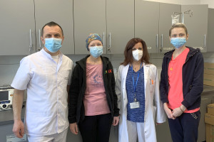 Pacjentka onkologiczna z Ukrainy rozpoczęła leczenie w Dąbrowie Górniczej