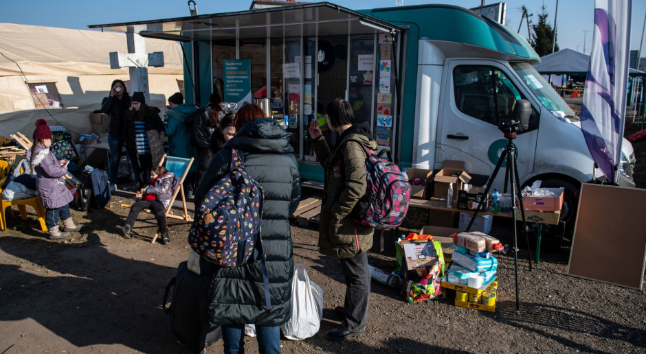 Porozumienie Zielonogórskie wspiera uchodźców. "Pomoc nie słabnie, potrzeby nadal są ogromne"