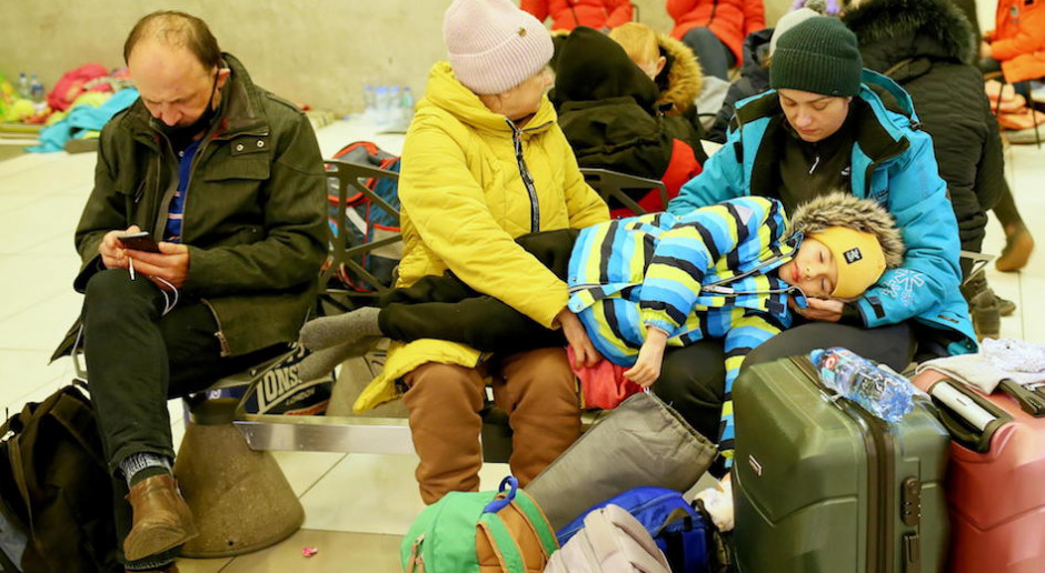 Prezydent Katowic: nowe miejsca dla uchodźców z Ukrainy zapełniają się w ciągu kilku godzin