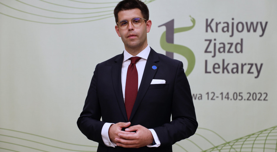 Łukasz Jankowski jest prezesem Okręgowej Izby Lekarskiej w Warszawie. Fot. OIL Warszawa Łukasz Jankowski: Słucham, angażuję się i skutecznie działam