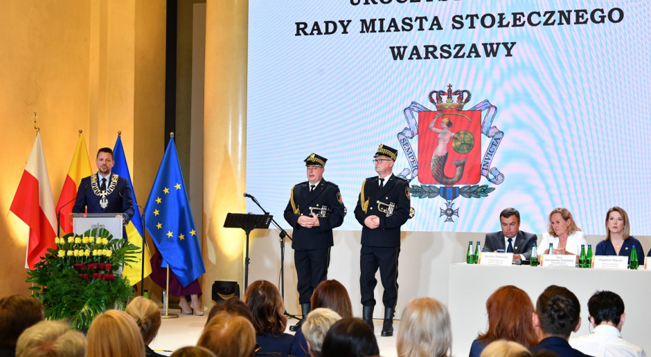 Ratownik medyczny "Borkoś" z nagrodą od Rady Warszawy. Wyróżnienie za zasługi dla stolicy