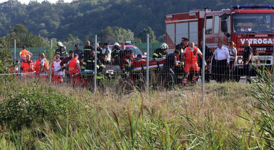 Pierwsze informacje ze szpitala w Zagrzebiu po wypadku polskiego autokaru w Chorwacji