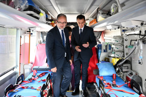 W Polsce powstał hub ewakuacji medycznej UE dla pacjentów z Ukrainy. Dwa loty tygodniowo