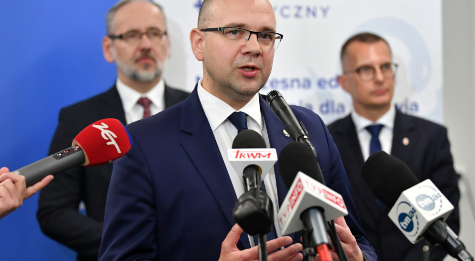 Rzecznik praw pacjenta Bartłomiej Chmielowiec Fot. PAP/Adam Warżawa Rekordowa liczba skarg do RPP na Komisji Zdrowia. Chmielowiec: to był trudny rok