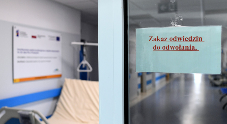 Szpital wstrzymał odwiedziny do końca października. Pacjenci objęci bezwzględną izolacją ochronną