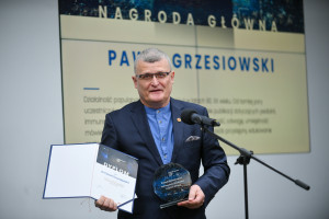 Dr Paweł Grzesiowski laureatem konkursu Popularyzator Nauki