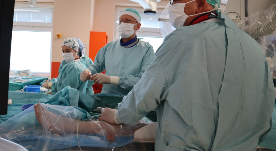 Drugi stopień referencji dla oddziału chirurgii naczyniowej USK w Opolu