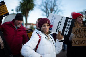 Brytyjskie pielęgniarki znowu strajkują. Minister zdrowia: nie możemy pozwolić sobie na podwyżki