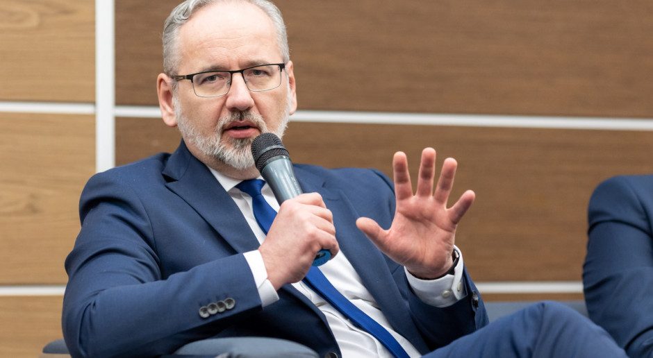 Minister zdrowia Adam Niedzielski podczas debaty ekspertów Minister zdrowia zapowiada powrót ustawy o jakości do Sejmu jeszcze w maju