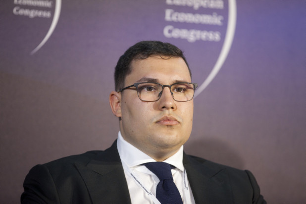 Członek prezydium Warszawskiej Okręgowej Rady Pielęgniarek i Położnych Gilbert Kolbe Fot. PTWP