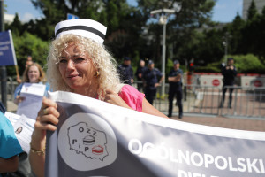 Będzie protest pielęgniarek i położnych w Warszawie. OZZPiP ogłosił datę manifestacji
