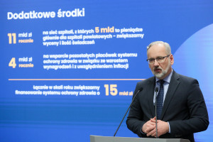 Ponad 160 mld zł w skali roku na ochronę zdrowia. 