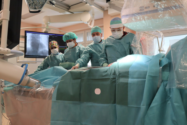 TAVI procedure at USK Opole. Photo: USK archive in Opole/ Author: Edyta Hanszke-Lodzińska