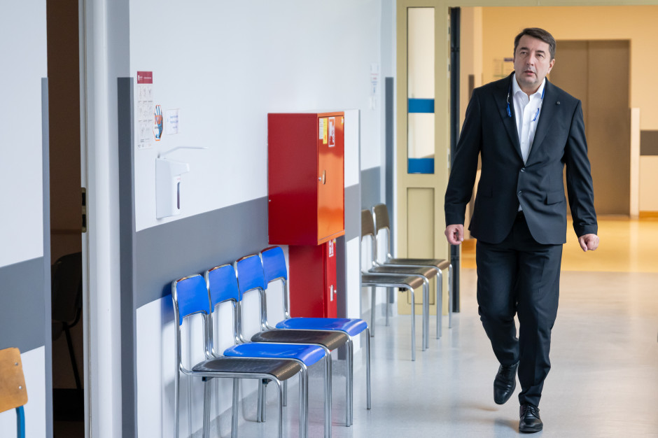 Ordynator neurologii zatrzymany o 6.00 na dyżurze. Jest komentarz dyrekcji szpitala