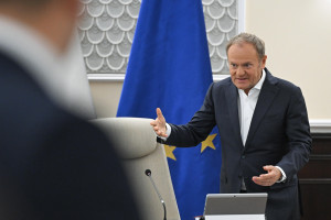 Premier Donald Tusk  padł termin