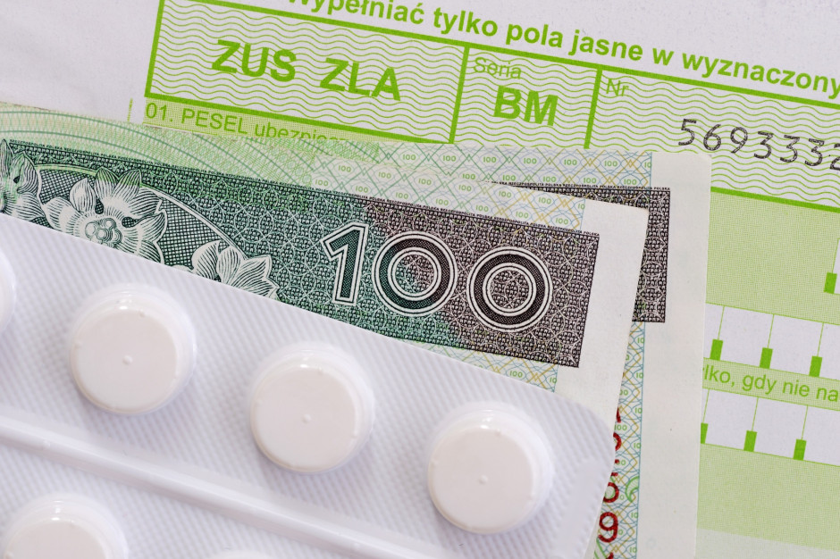 Problem z L4: do tego przyznało się 43 proc. osób