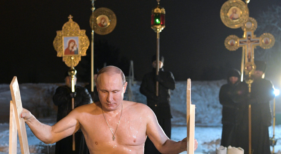 Chce dożyć 150 lat. Putin korzysta z nietuzinkowych kąpieli