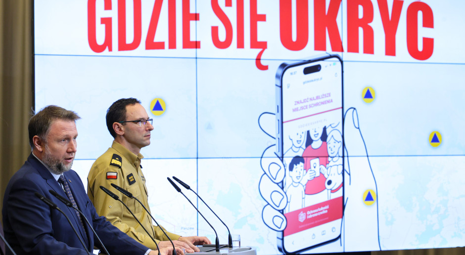 70 tys. miejsc ukrycia dla 20 mln osób. Ruszyła aplikacja Gdziesieukryc.pl