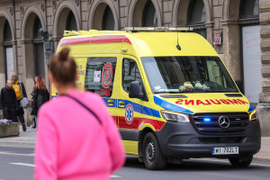 Wody odeszły, skurcze, krwawienie. 